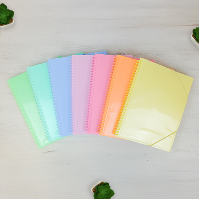 Carpetas con 40+1 fundas plásticas